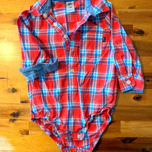Baby B'Gosh 18 month button up onesie - Picture 1 of 3